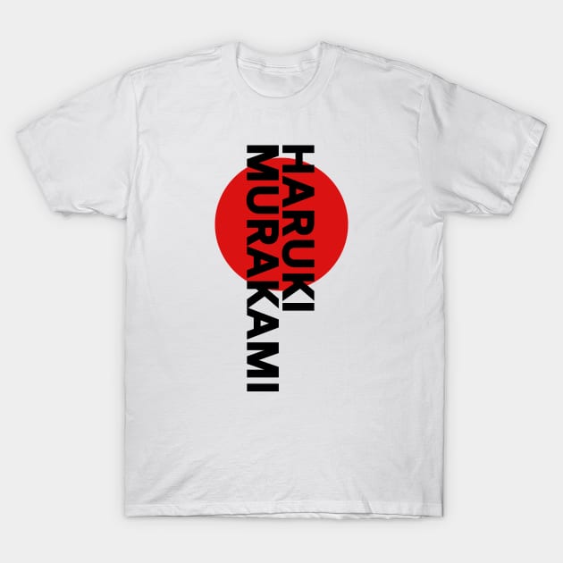 Haruki Murakami Sun T-Shirt by MindGlowArt